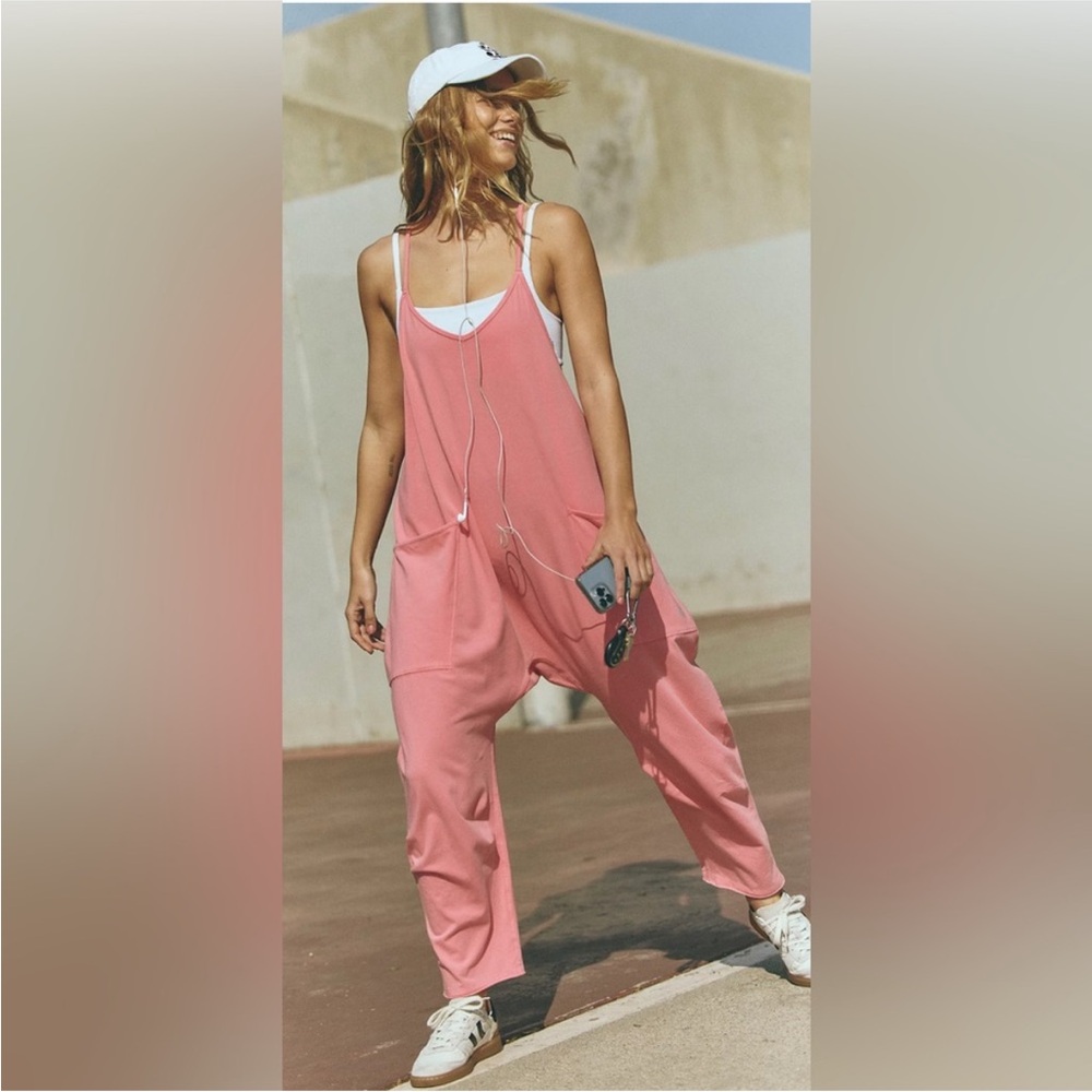 FP Movement Pink hot shot onesie